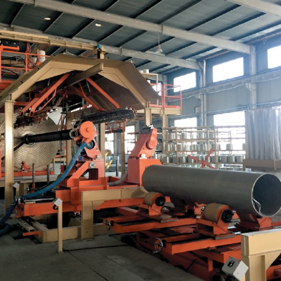 FRP pipe manufacture process 1